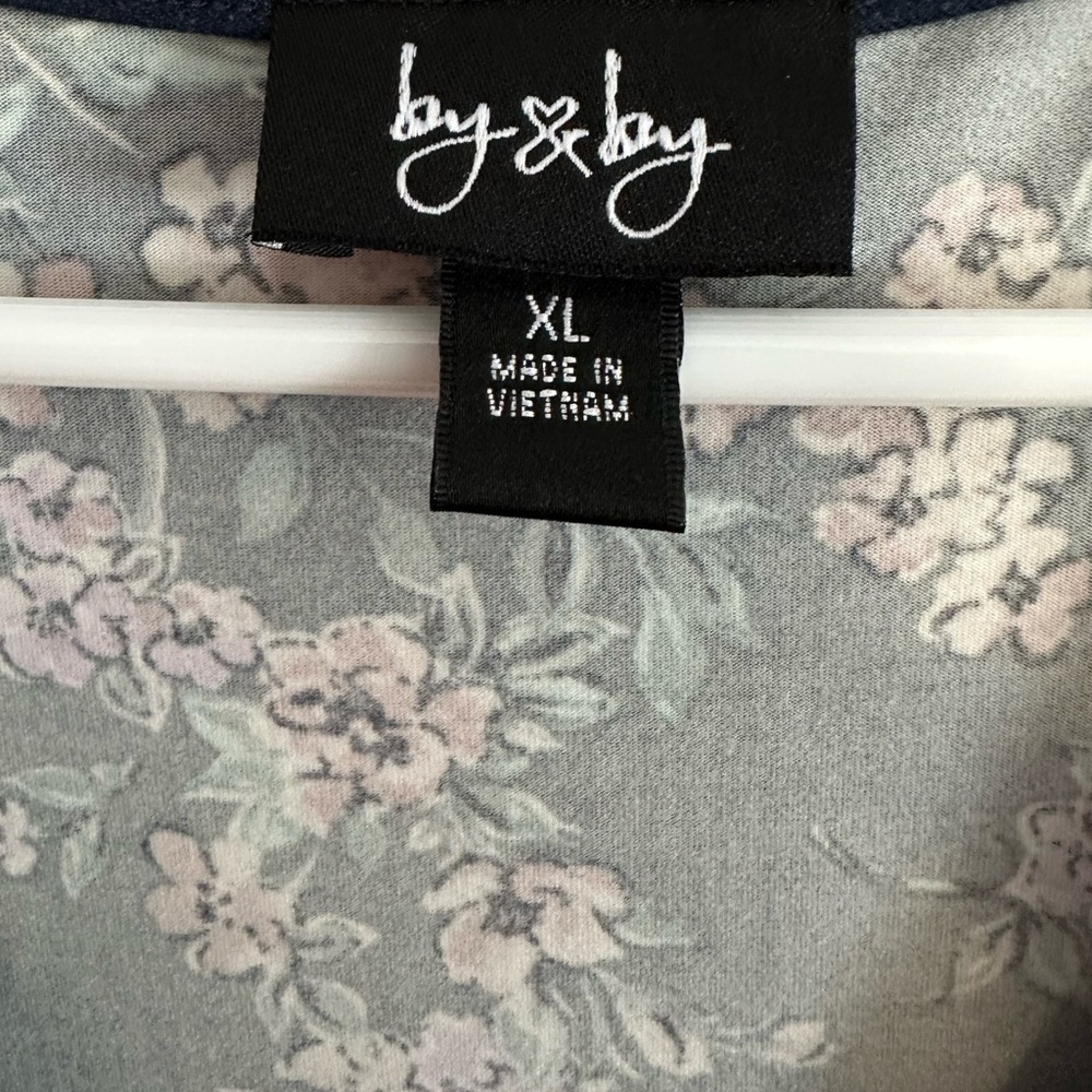 by & by Navy Floral Dress - Picture 5 of 8